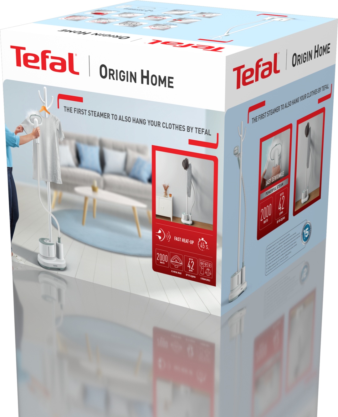 Tefal Origin Home IT3274E1 белый, бирюзовый