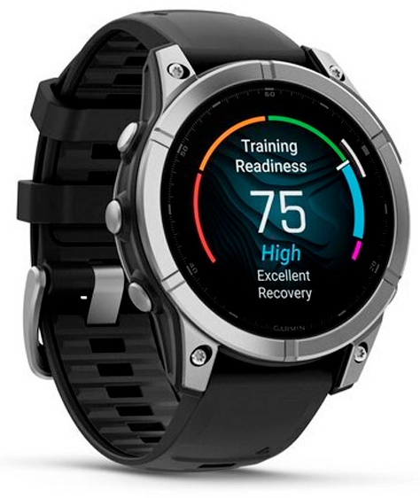 Garmin Fenix E 47 мм черный-серый