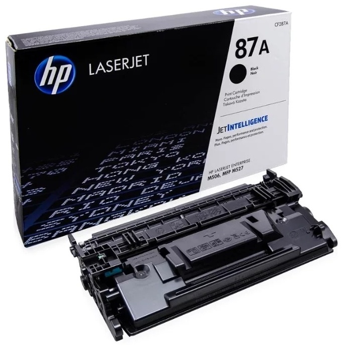 HP 87A CF287A черный