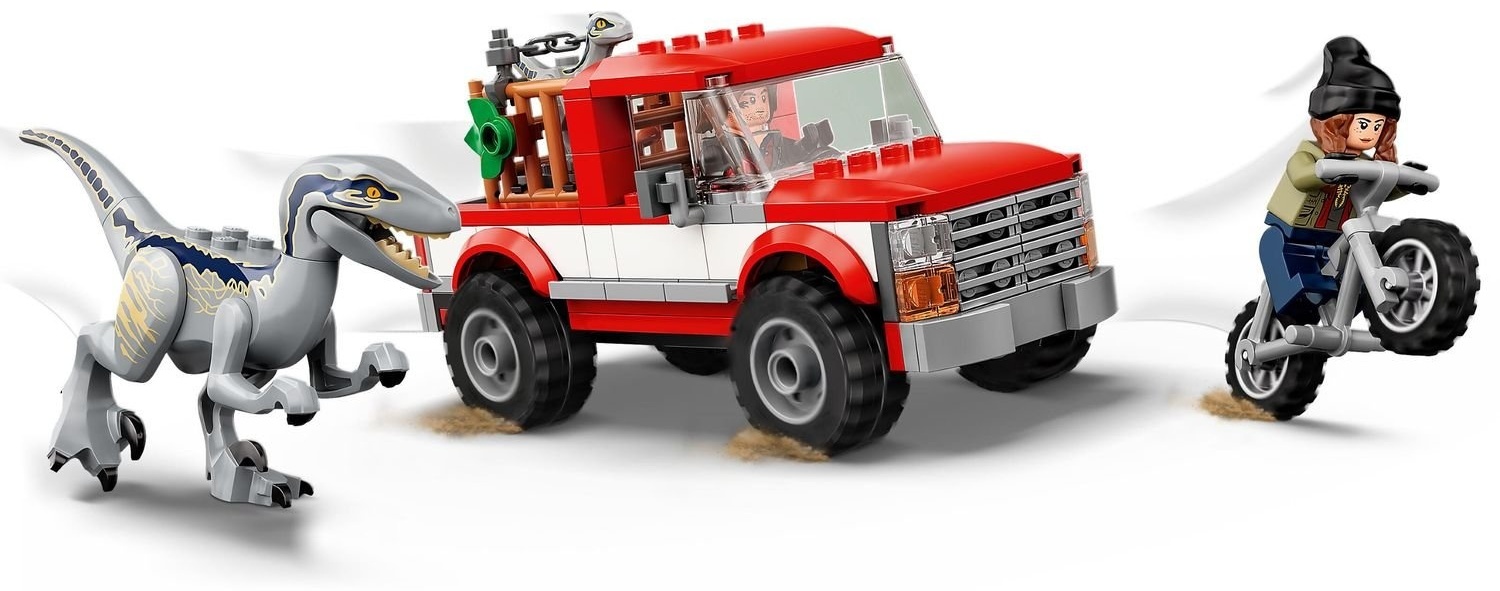 LEGO Блу и поимка бета-велоцираптора 76946, деталей 181 шт