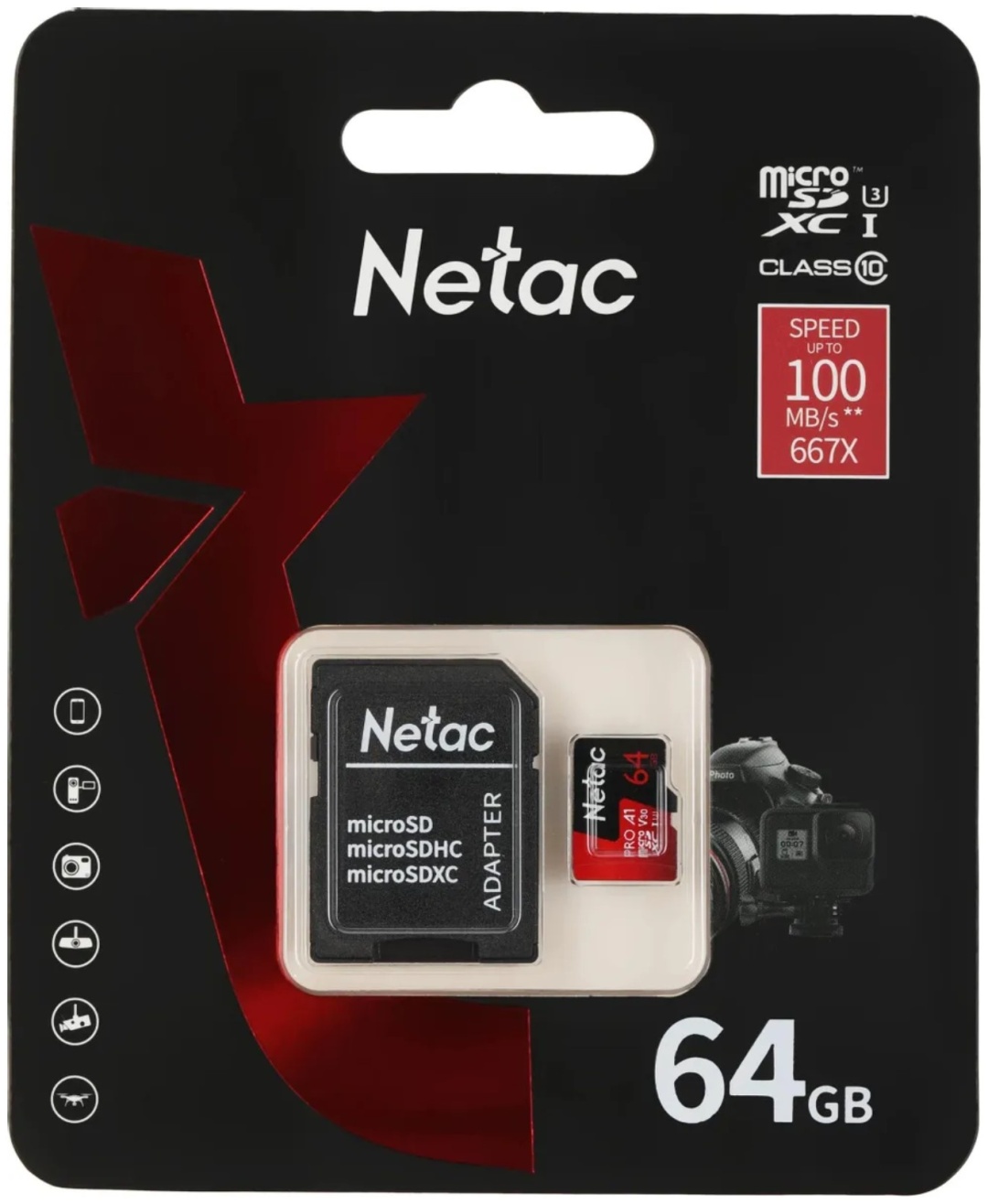 Netac Netac P500 Extreme Pro NT02P500PRO-064G-R 64 Гб