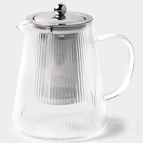 Чайник Apollo Stripe-type STR-950 0.95 л, стекло
