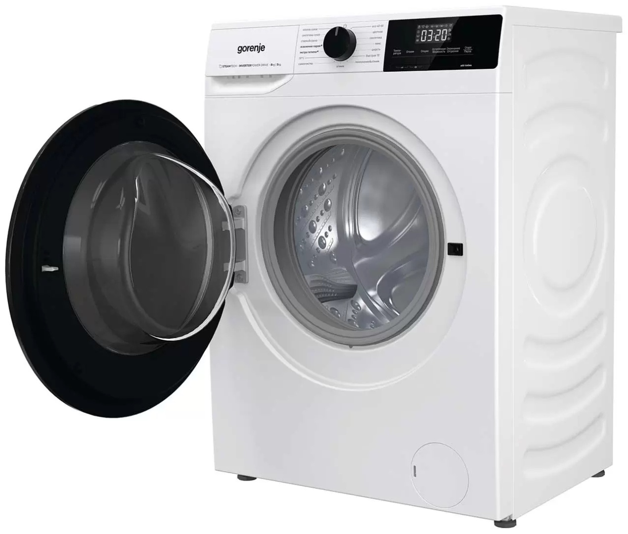 Gorenje W1D2A854ADPS белый