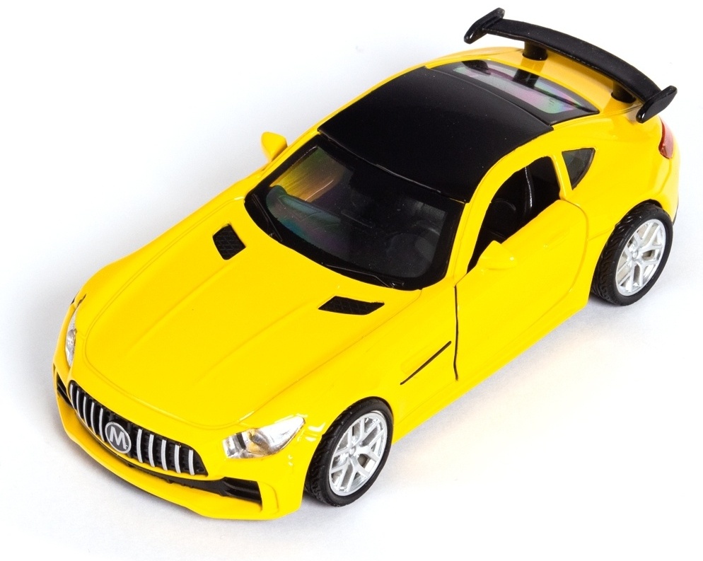 Металлическая машинка X-Game 43500Y, желтая