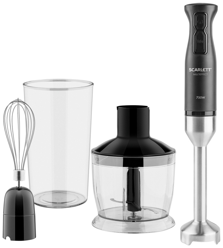 Блендер погружной Scarlett SC-HB42F52, черный