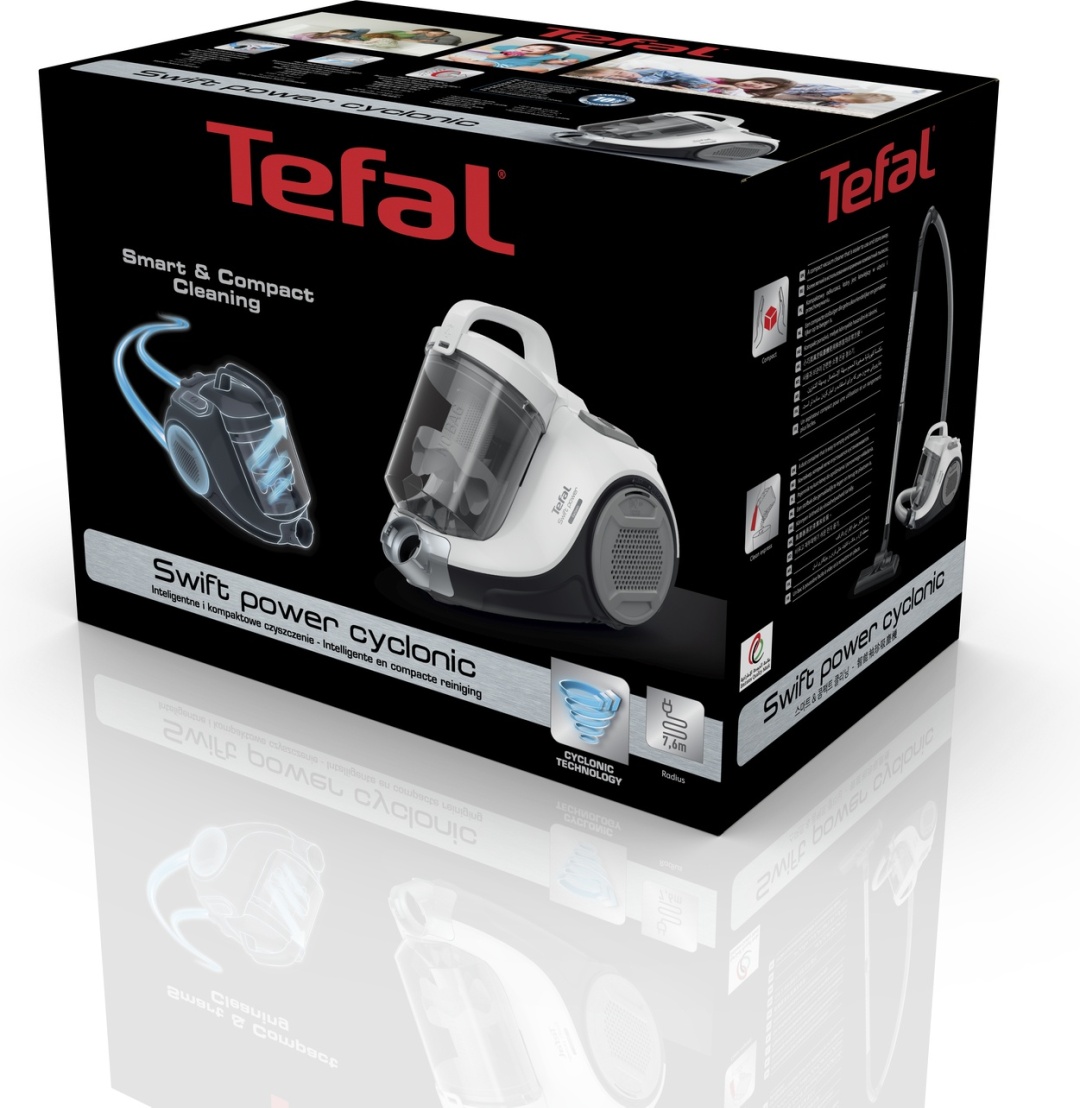 Tefal Swift Power Cyclonic TW2947EA белый