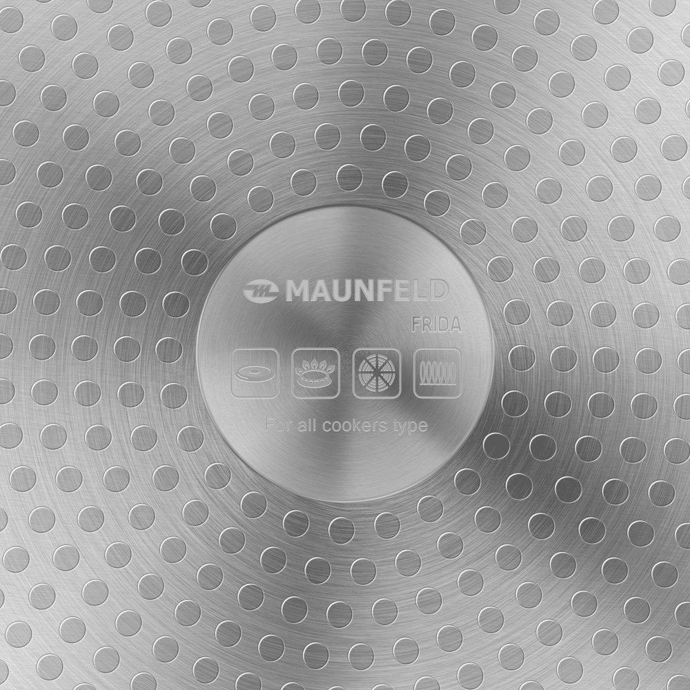 MAUNFELD кастрюля MCS29FA02DG алюминий 2.9 л