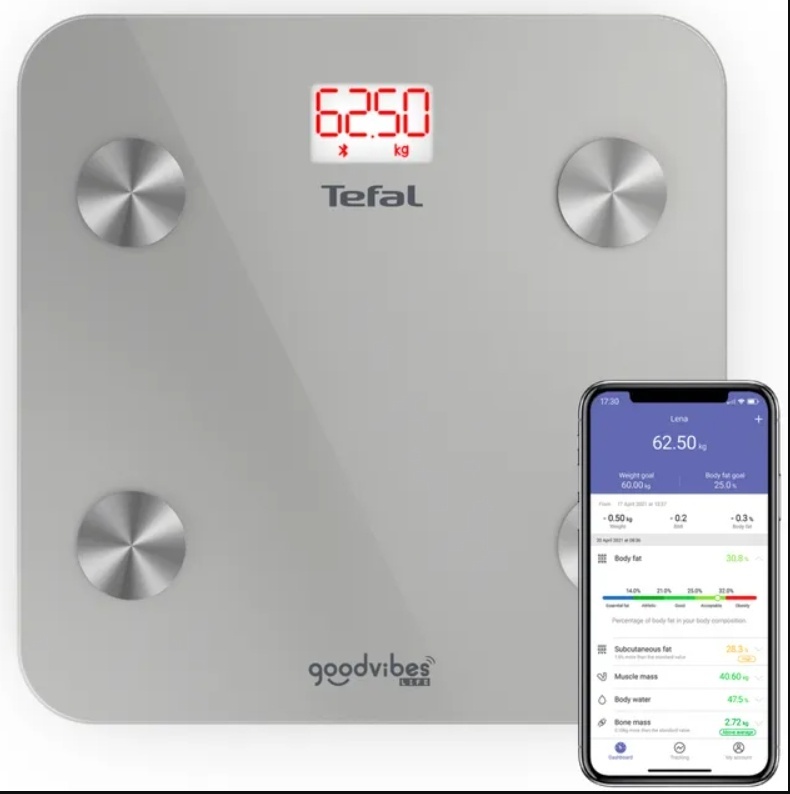 Tefal электронные BM9600S1 до 160 кг