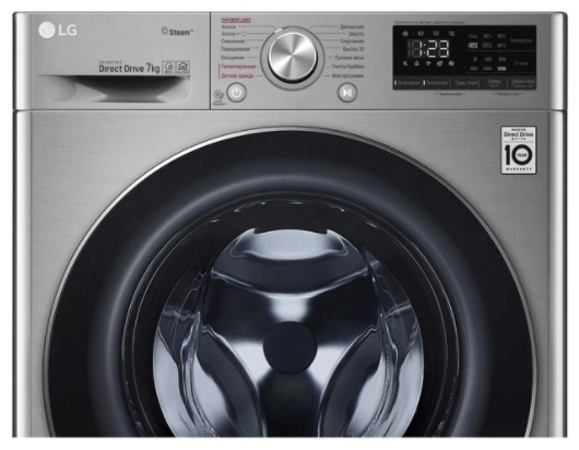 Стиральная машина LG F2V5HS2S серебристая