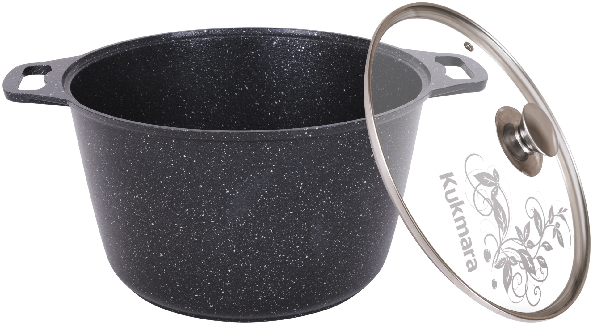 Kukmara кастрюля кмт65а алюминий 6 л