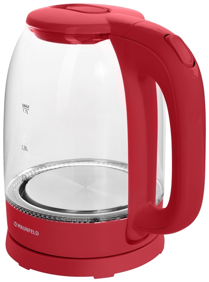 Электрочайник MAUNFELD MGK-613CH красный