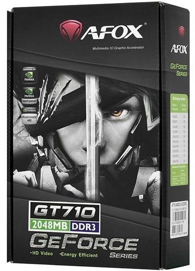 AFOX GeForce GT 710 AF710-2048D3L5-V3 2 ГБ
