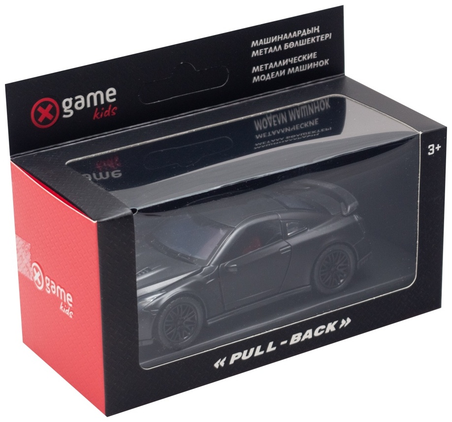 Металлическая машинка X-GAME 39600B 6902309223040, черный
