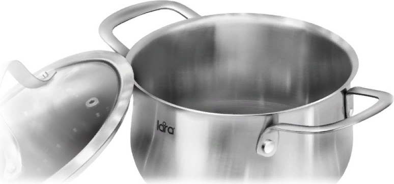 LARA кастрюля Прованс LR02-351 сталь 2.4 л