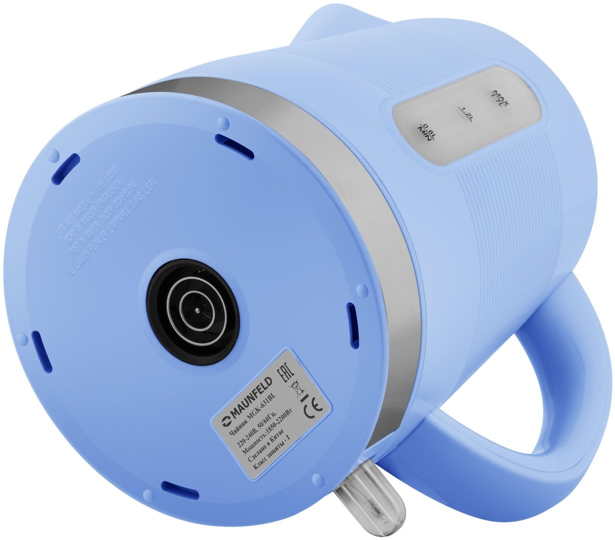 Электрочайник MAUNFELD MGK-631BL голубой
