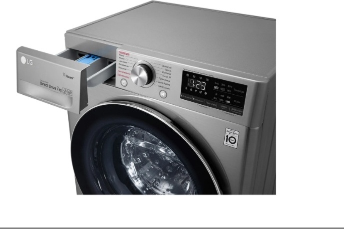 Стиральная машина LG F2V5HS2S серебристая