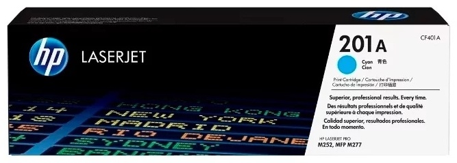 HP 201A CF401A голубой (cyan)