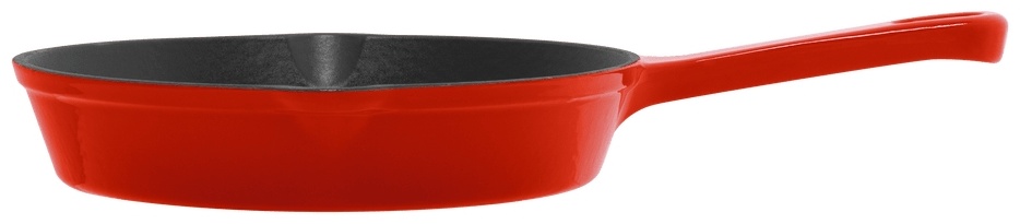 Сковорода универсальная MAUNFELD MFP24CE16R 24, чугун