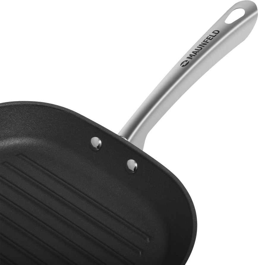 Сковорода гриль MAUNFELD HOWARD MGP28LC15 28, чугун