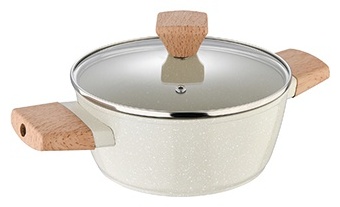 Bergner кастрюля BG-34746-CR алюминий 4.2 л