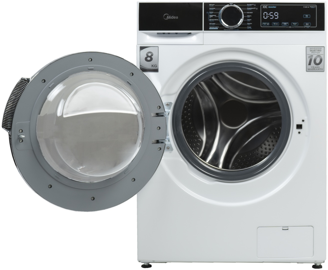 Midea MFA01W80B/W-C белый, черный