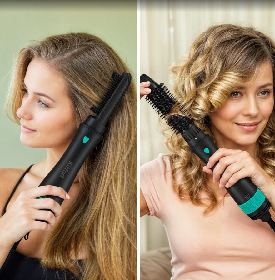 Kitfort КТ-3236-2 фен-щетка 1000 Вт