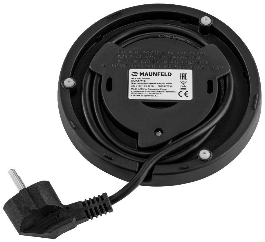 Электрочайник MAUNFELD MGK1711S серый