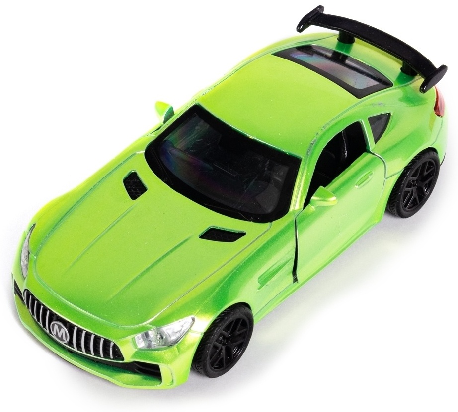 Металлическая машинка X-Game 43500MG, зеленая