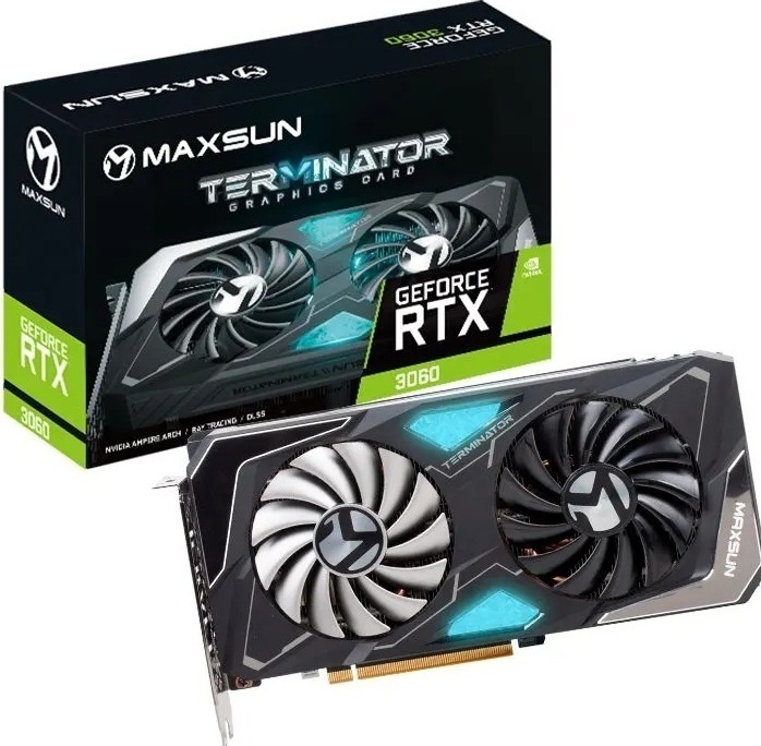 MAXSUN Terminator S1 RTX 3060 12 Гб