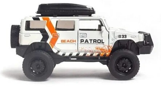 Машинка X Game kids pull back 91000W, пластиковая, белая