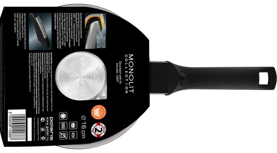 Polaris ковш Monolit-16SP алюминий 1.3 л