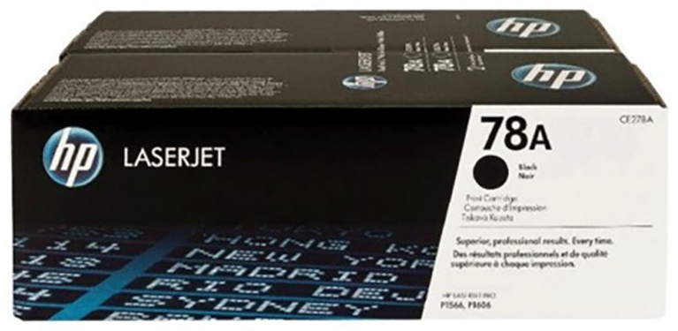 HP CE278AF черный