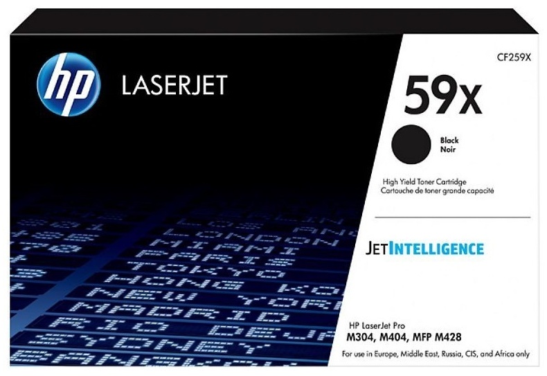 HP 59X CF259X черный