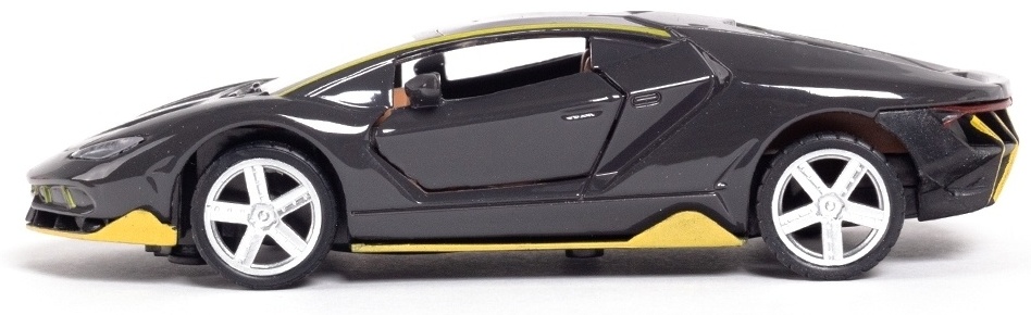 Металлическая машинка X-Game 43740B, черная