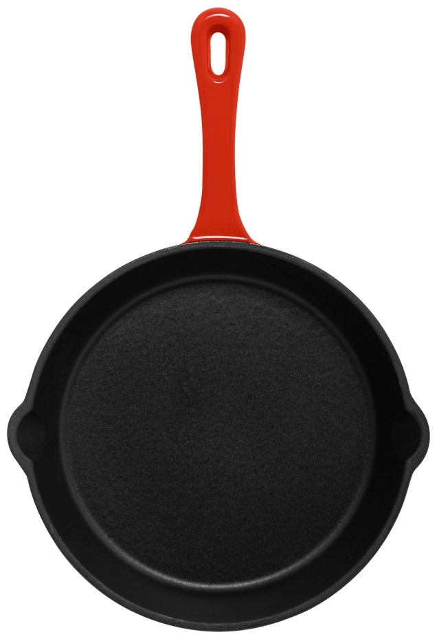 Сковорода универсальная MAUNFELD MFP24CE16R 24, чугун