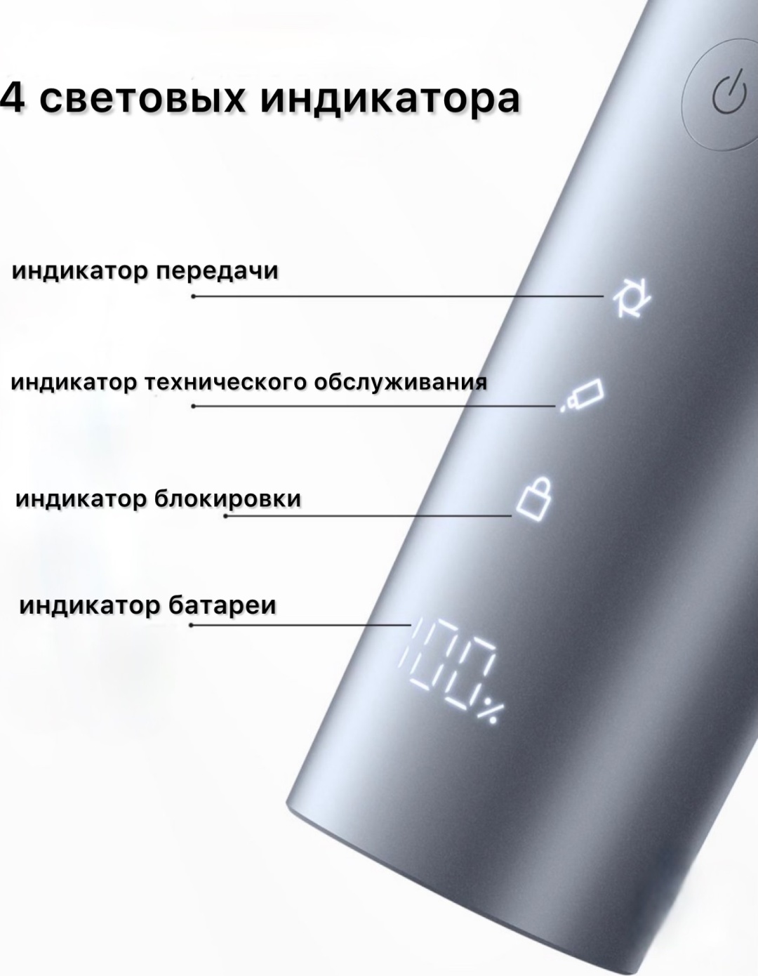 Xiaomi машинка для стрижки Mijia Hair Clipper 2