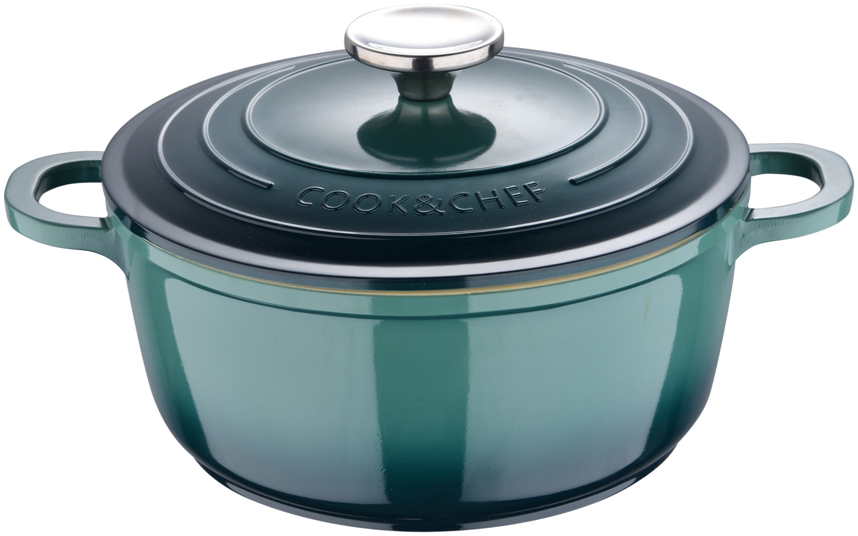 Bergner кастрюля Excalibur BG-36100-GR керамика 2.2 л
