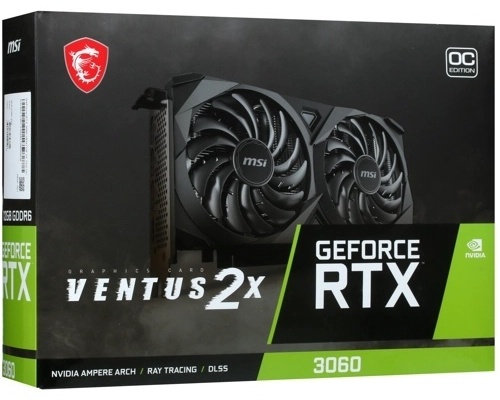 MSI GeForce RTX 3060 VENTUS 2X OC 12 ГБ