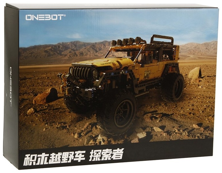 ONEBOT Building Block Off-Road Vehicle-Explorer OBJEP92AIQI, деталей 1600 шт