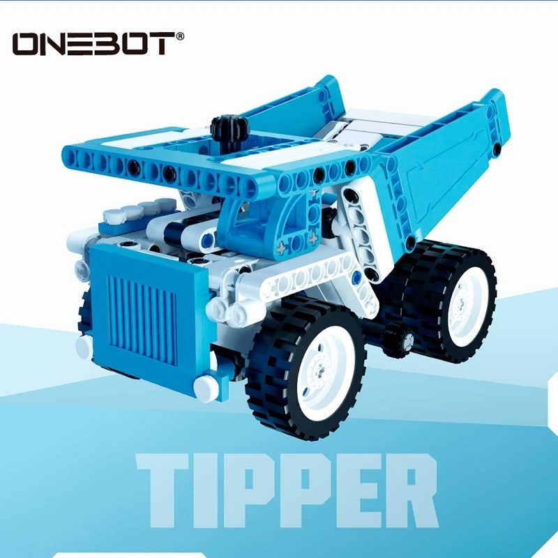 Конструктор ONEBOT Mini Engineering Truck OBQXKK95AIQI, деталей 255 шт, мультиколор