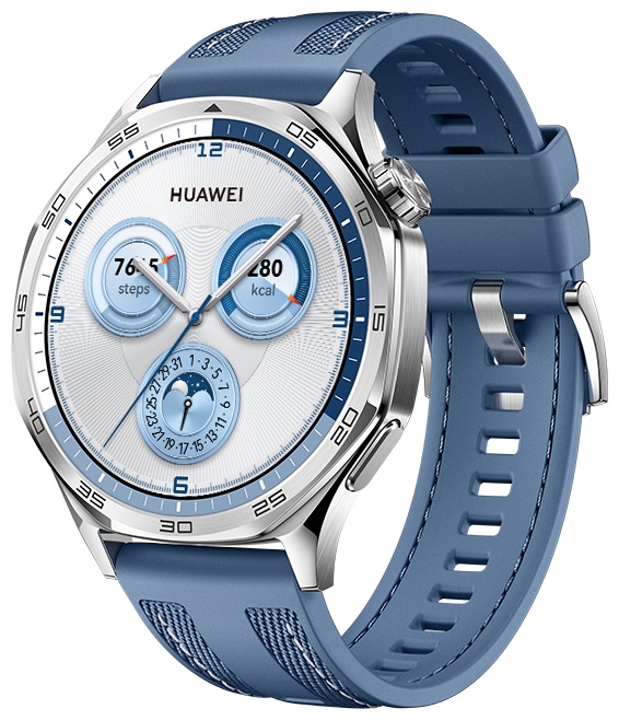 Huawei Watch GT 5 46 мм серебристый-синий