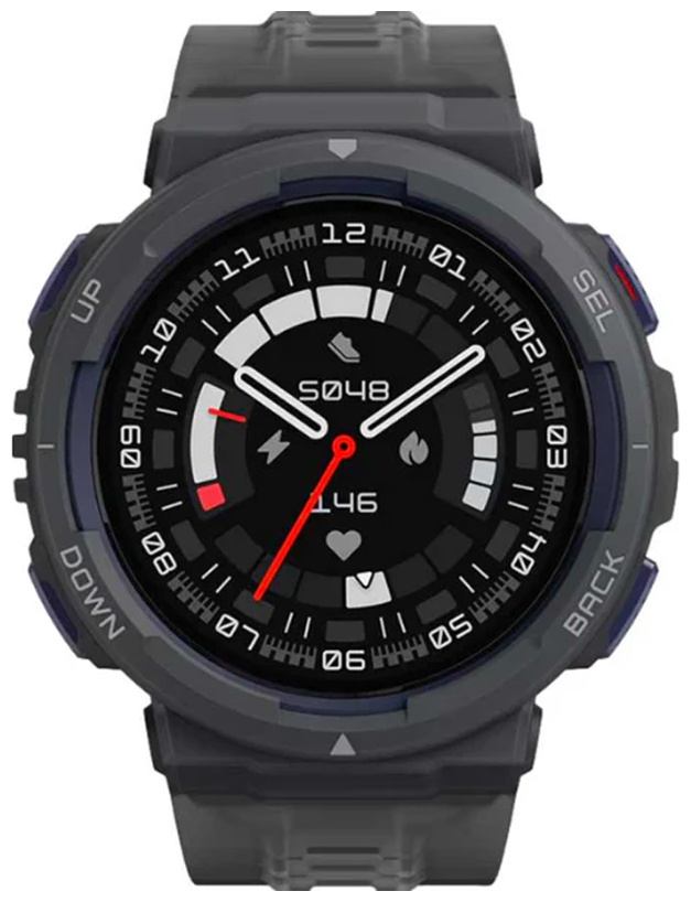 Amazfit Active Edge 33.5 мм серый