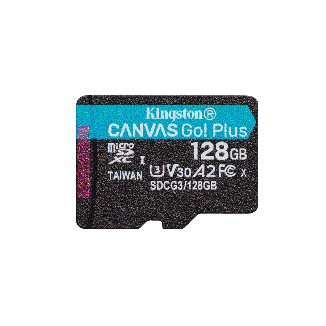 Карта памяти Kingston SDCG3/128GBSP Canvas Go Plus без адаптера , 128GB