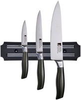 Нож универсальный Bergner BG-39263-GR, лезвие: сталь 3 шт