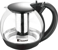 Чайник Bergner BG-38348-BK 1.5 л, стекло