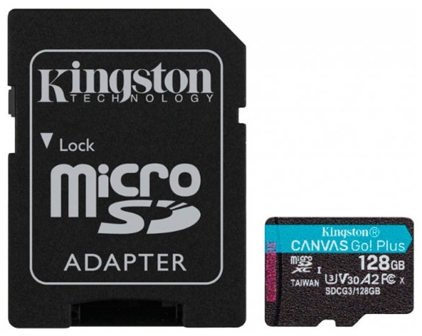 Kingston Canvas Go Plus SDCG3/128GB 128Gb