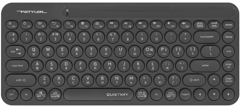 Клавиатура A4Tech FG3200 Air 2 серый