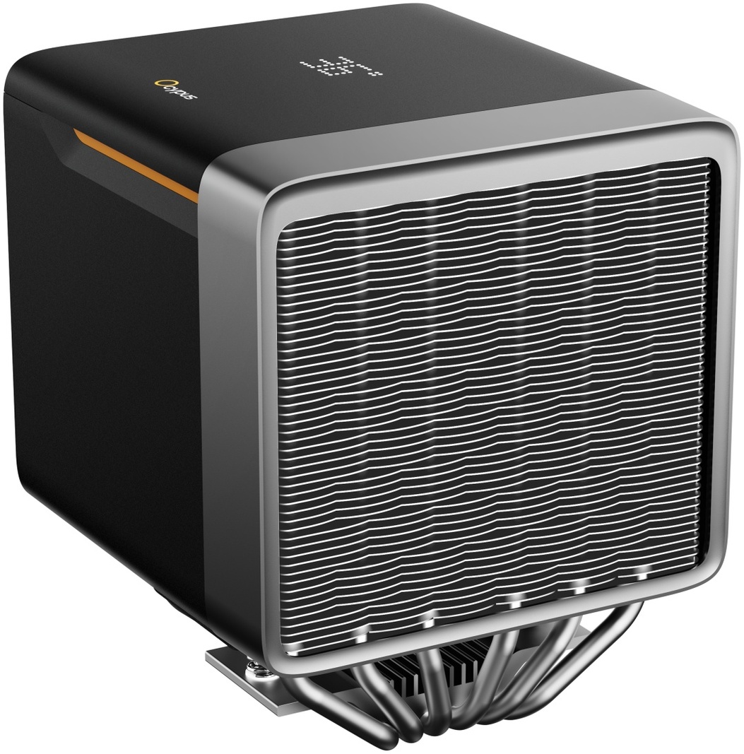 Кулер для процессора Ocypus Delta A62 EX BK Digital Delta-A62-BK2NNWD00E-GL, черный