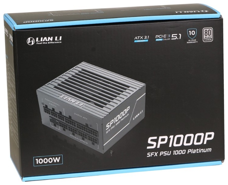 Блок питания LIAN LI SFX1000P (G9P.SP1000P.B000.EU) 1000 Вт