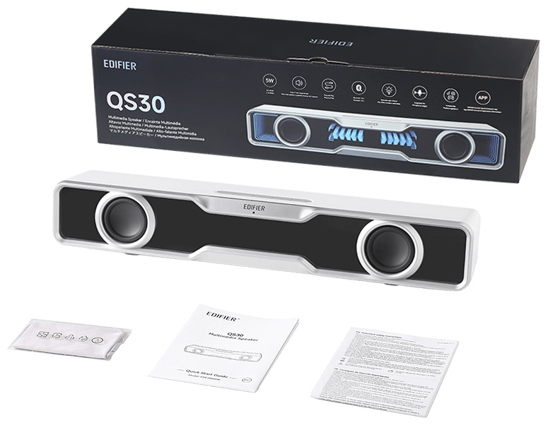 Компьютерные колонки Edifier QS30 белый